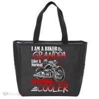 I'm A Biker Grandpa Except Much Cooler Tote Bag thumb 0