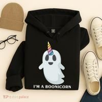 I'm A Boonicorn Funny Ghost Hoodie thumb 4