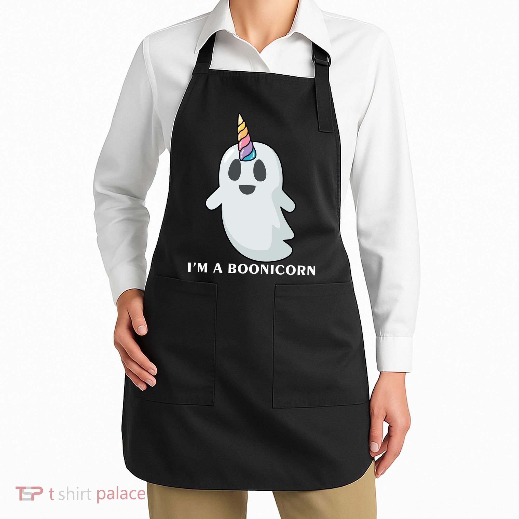 I'm A Boonicorn Funny Ghost Apron
