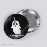 I'm A Boonicorn Funny Ghost Button thumb 0