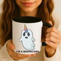 I'm A Boonicorn Funny Ghost Coffee Mug thumb 3