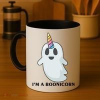 I'm A Boonicorn Funny Ghost Coffee Mug thumb 4