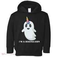 I'm A Boonicorn Funny Ghost Toddler Hoodie thumb 0