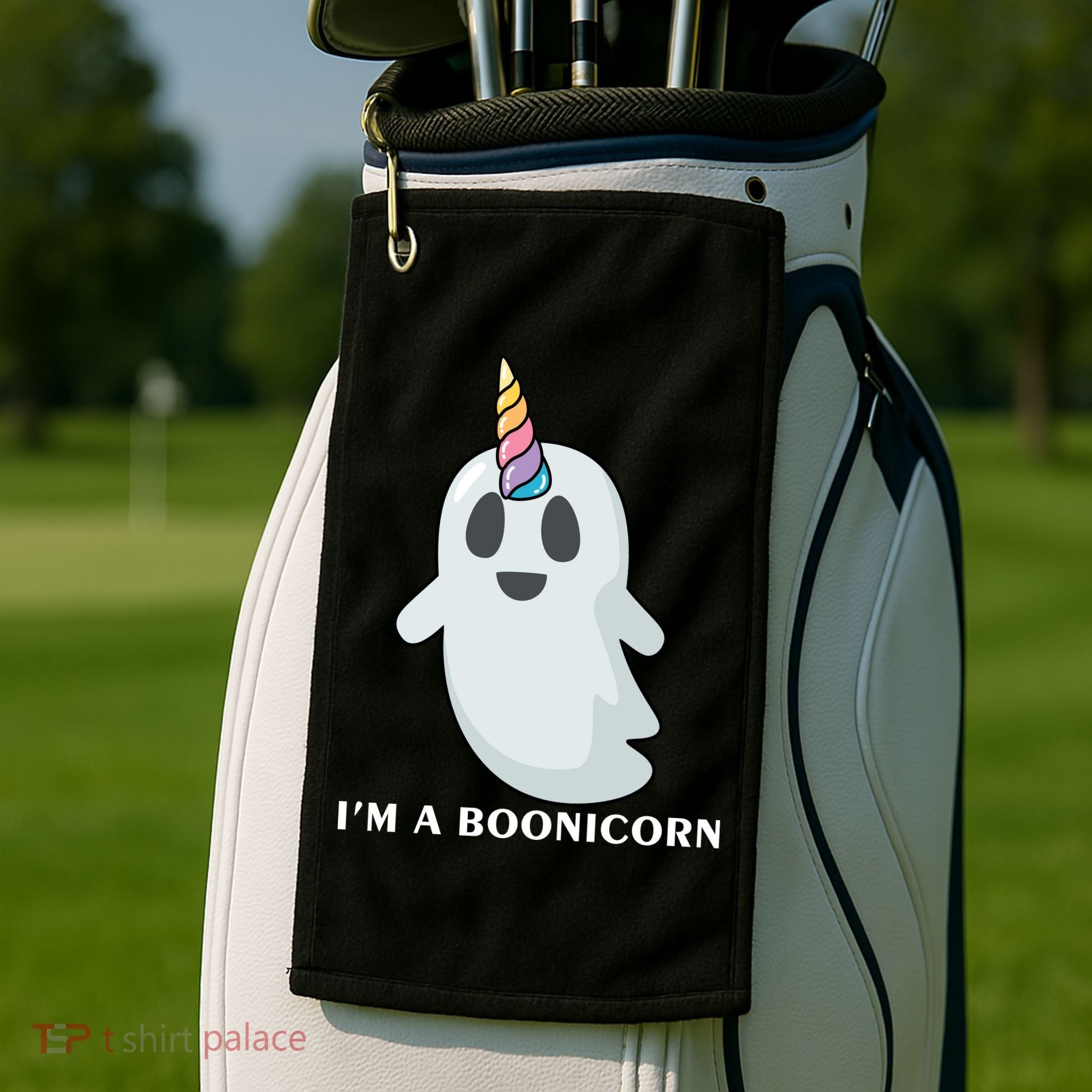 I'm A Boonicorn Funny Ghost Golf Towel