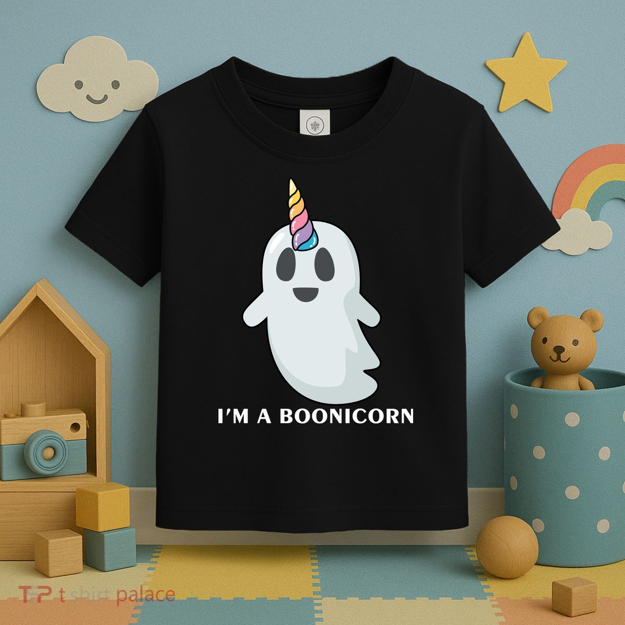 I'm A Boonicorn Funny Ghost Toddler T-Shirt