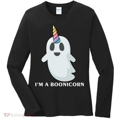 I'm A Boonicorn Funny Ghost Women's Long Sleeve Shirt