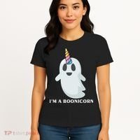 I'm A Boonicorn Funny Ghost Women's T-Shirt thumb 4