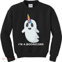 I'm A Boonicorn Funny Ghost Kids Sweatshirt thumb 0