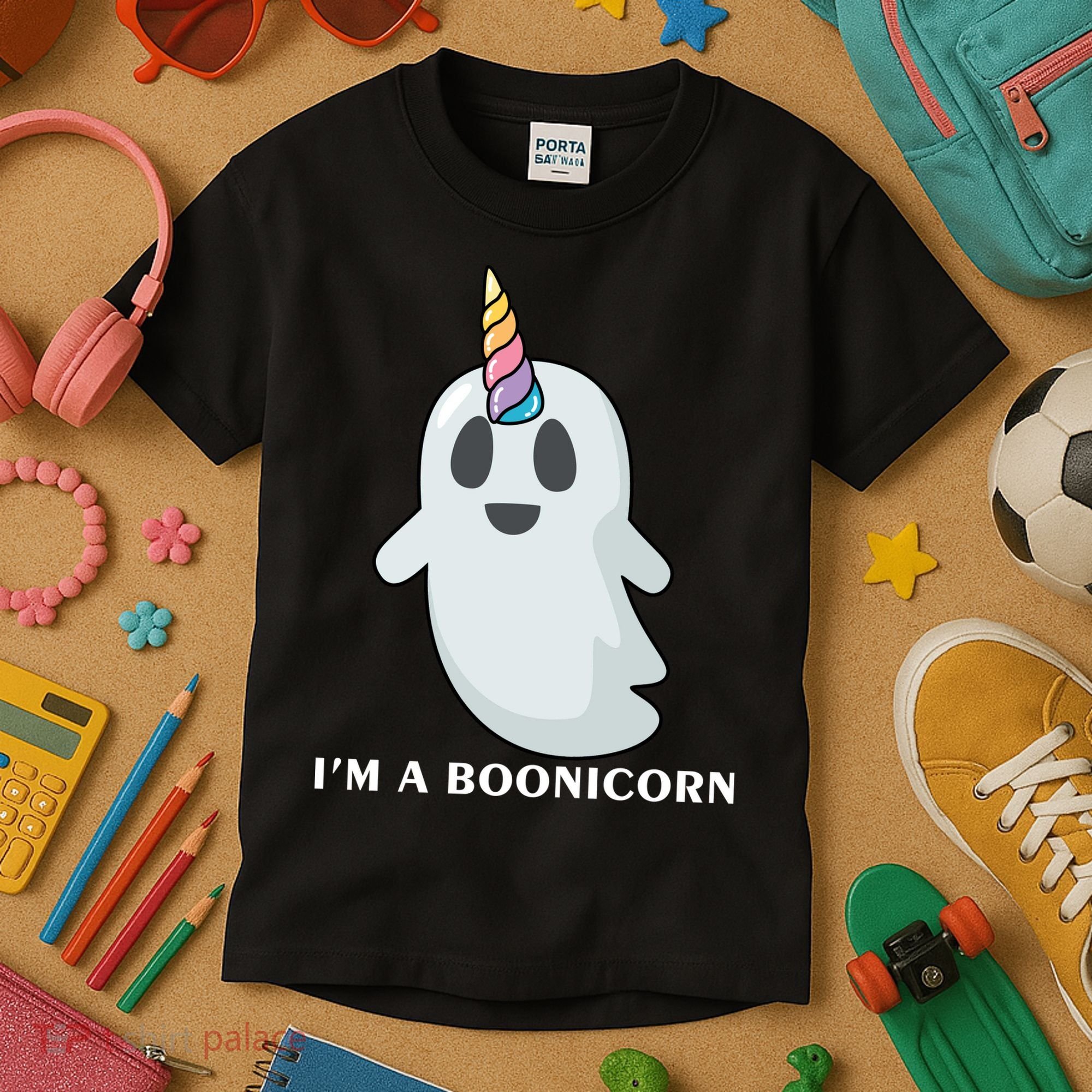 I'm A Boonicorn Funny Ghost Kids T-Shirt