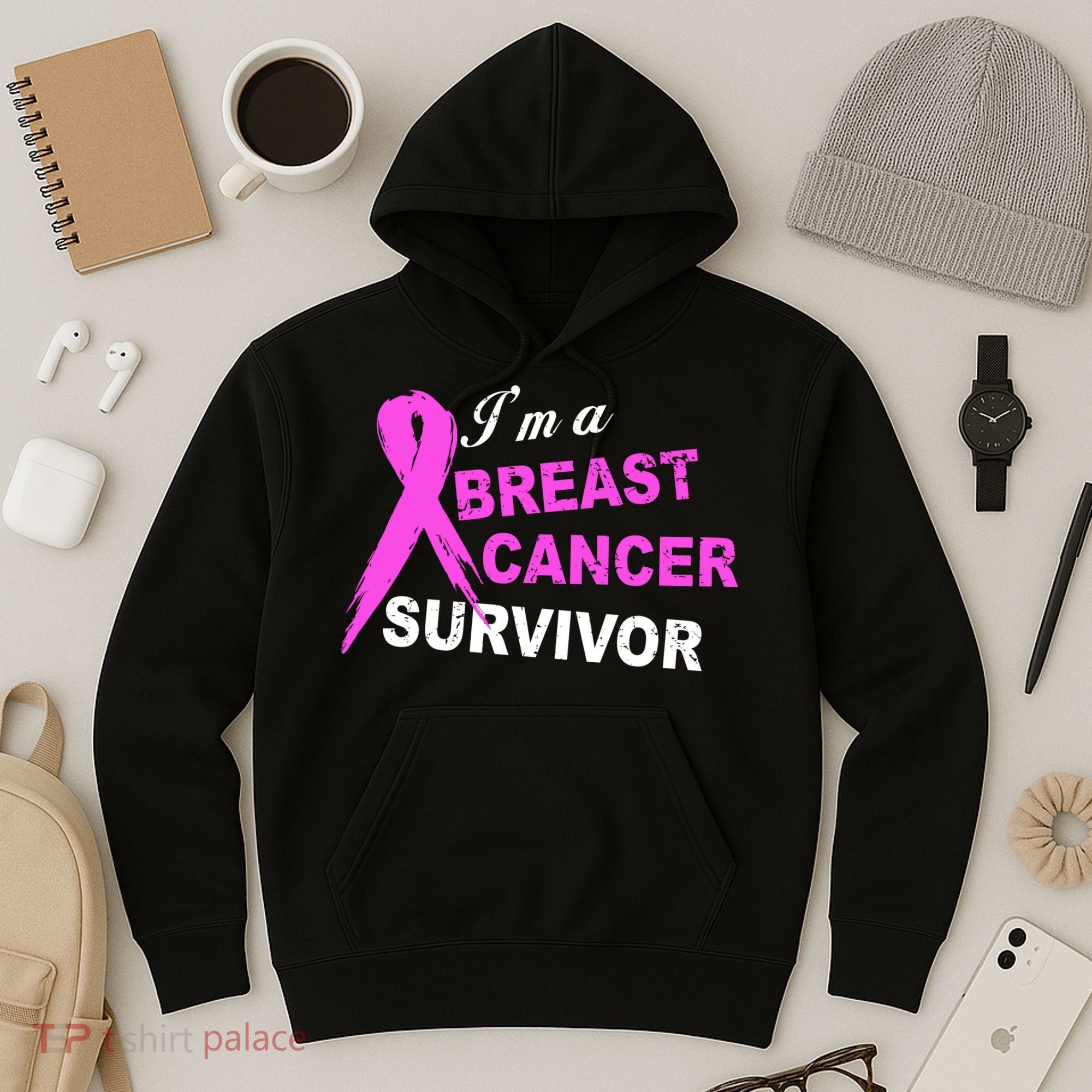 I'm A Breast Cancer Survivor Hoodie