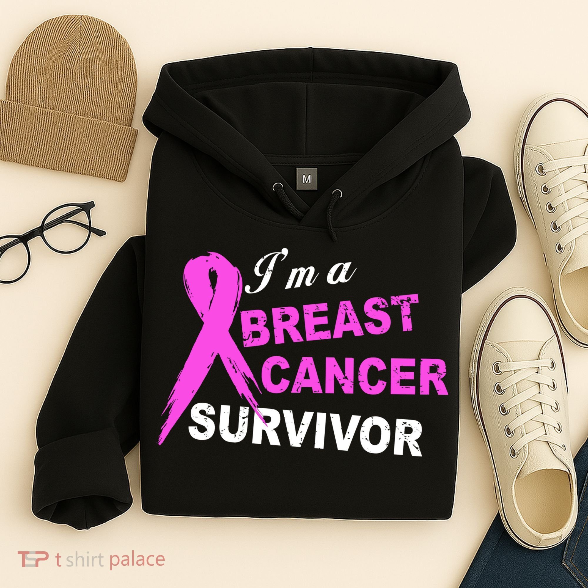 I'm A Breast Cancer Survivor Hoodie