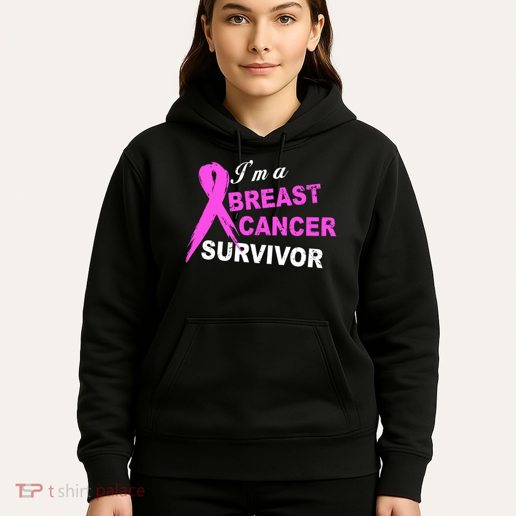 I'm A Breast Cancer Survivor Hoodie