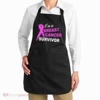 I'm A Breast Cancer Survivor Apron thumb 2