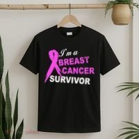 I'm A Breast Cancer Survivor T-Shirt thumb 2