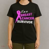 I'm A Breast Cancer Survivor T-Shirt thumb 4