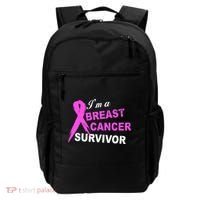 I'm A Breast Cancer Survivor Backpack thumb 0