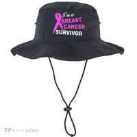 I'm A Breast Cancer Survivor Bucket Hat thumb 0