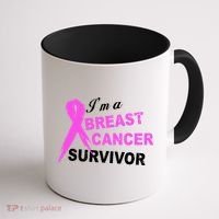 I'm A Breast Cancer Survivor Coffee Mug thumb 1