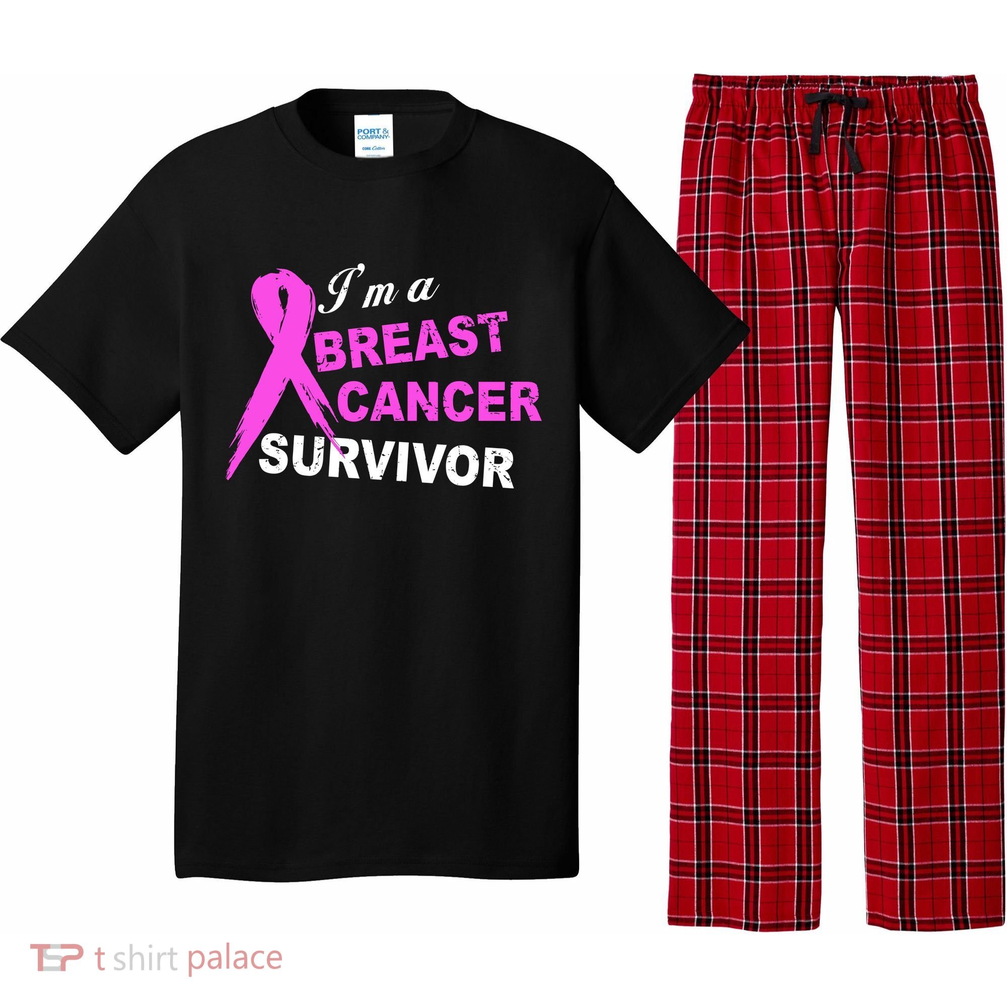 I'm A Breast Cancer Survivor Pajama Set