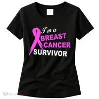 I'm A Breast Cancer Survivor Women's T-Shirt thumb 0