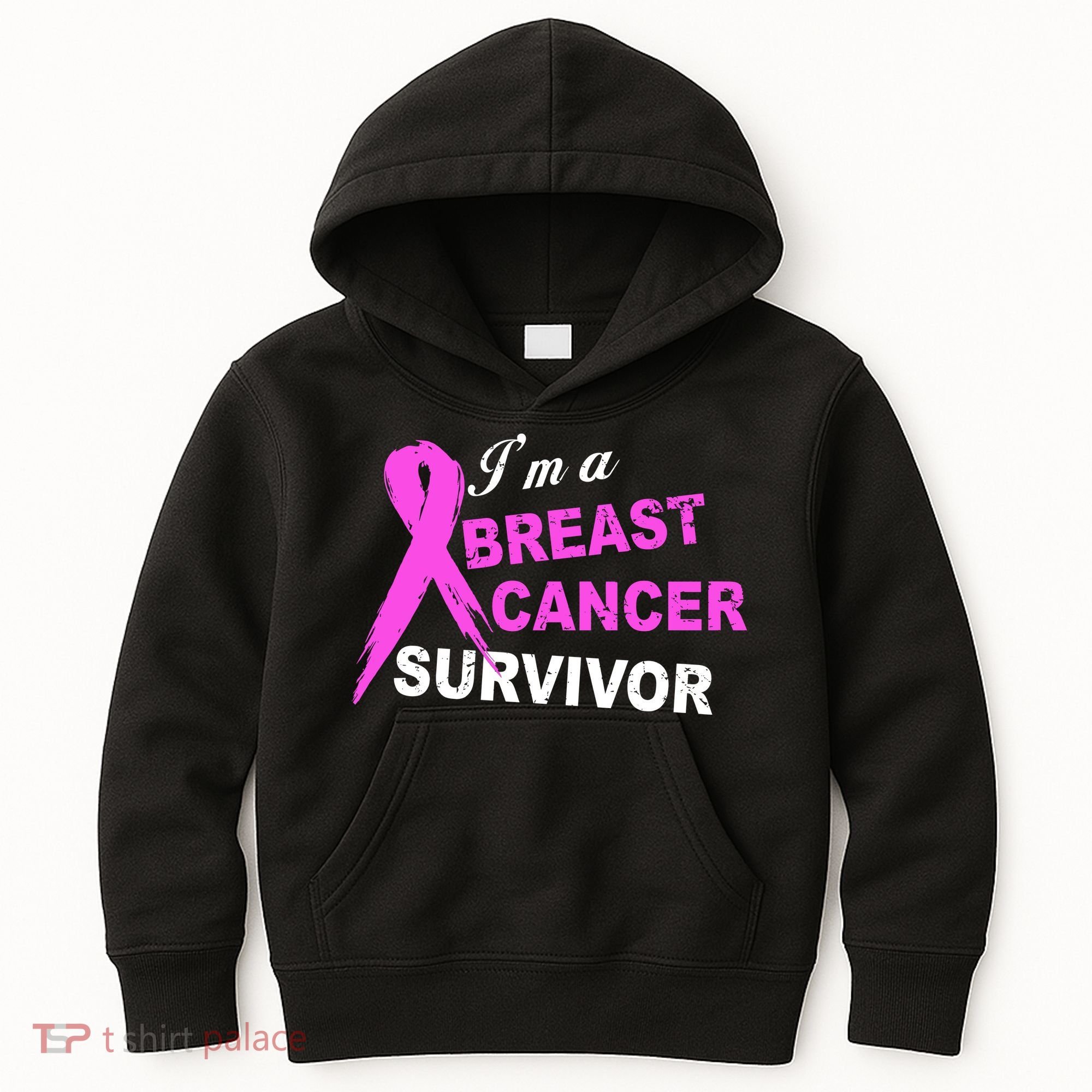 I'm A Breast Cancer Survivor Kids Hoodie