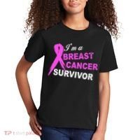 I'm A Breast Cancer Survivor Kids T-Shirt thumb 2