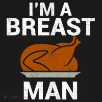 I'm A Breast Man Turkey USA-Made Doggie Bandana thumb 2