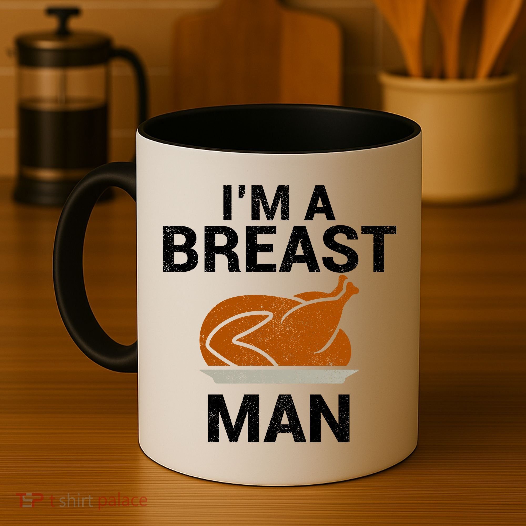 I'm A Breast Man Turkey Coffee Mug