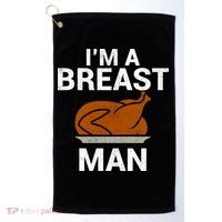 I'm A Breast Man Turkey Golf Towel thumb 0