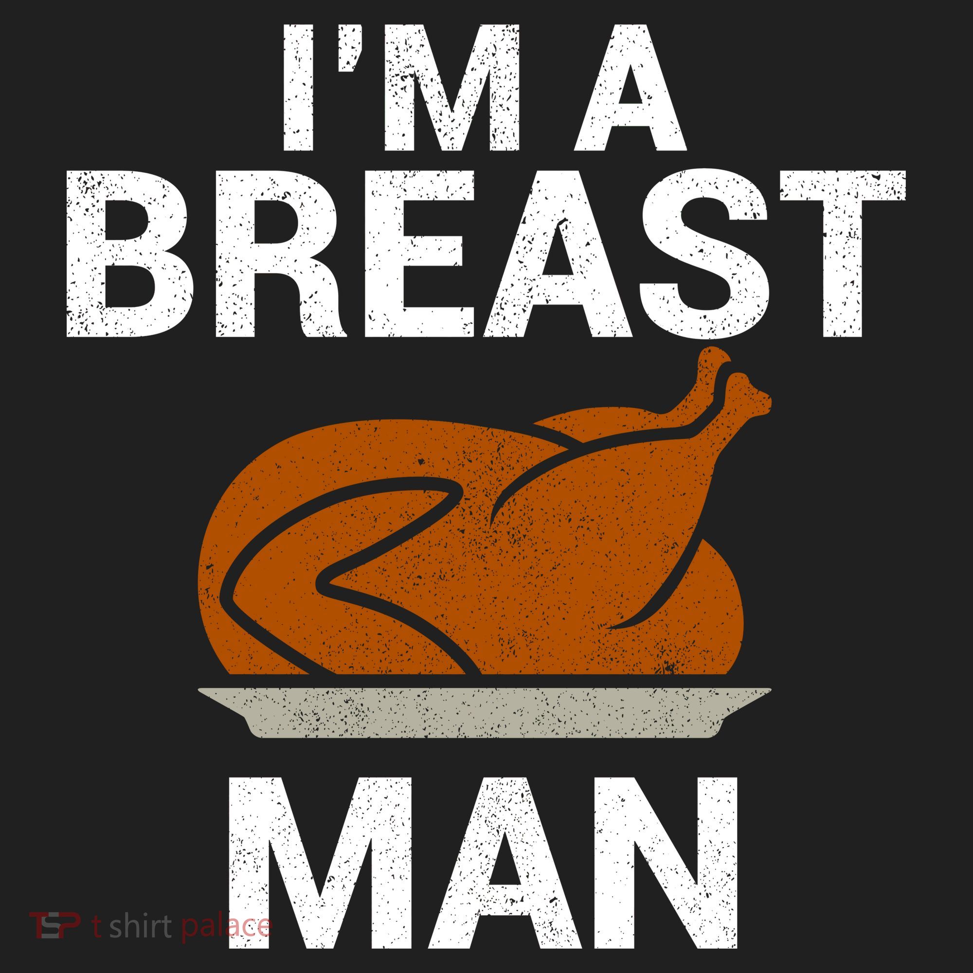 I'm A Breast Man Turkey Golf Towel