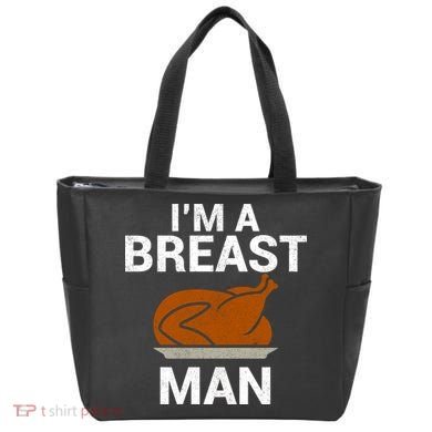 I'm A Breast Man Turkey Tote Bag