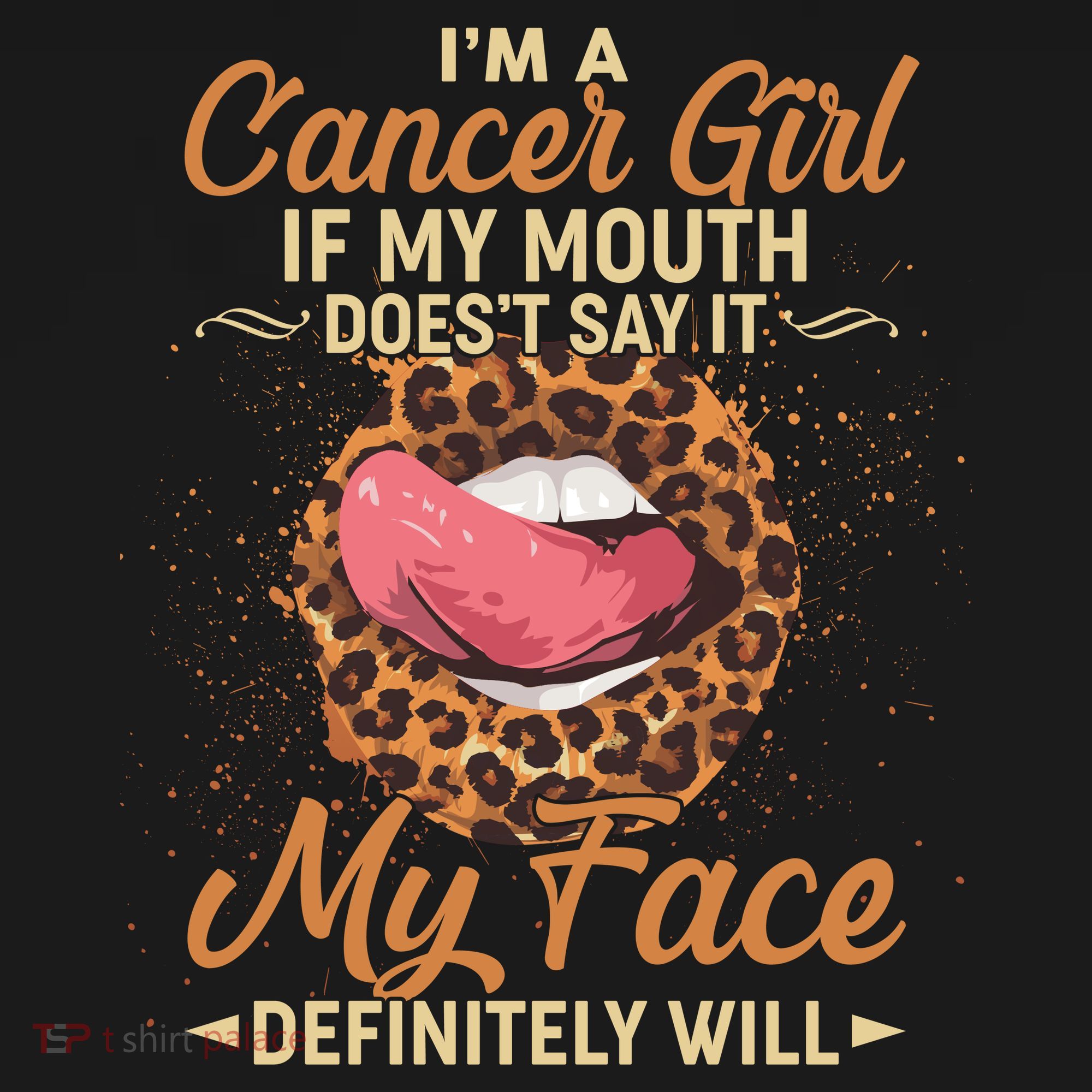 I'm a Cancer Girl If My Mouth Doesn't Say It My Face Definitely Will Women's Hoodie
