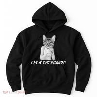 I'm A Cat Person Hoodie thumb 0