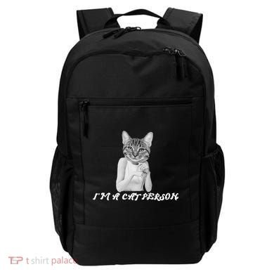 I'm A Cat Person Backpack