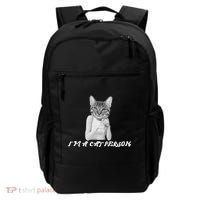 I'm A Cat Person Backpack thumb 0