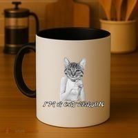 I'm A Cat Person Coffee Mug thumb 4