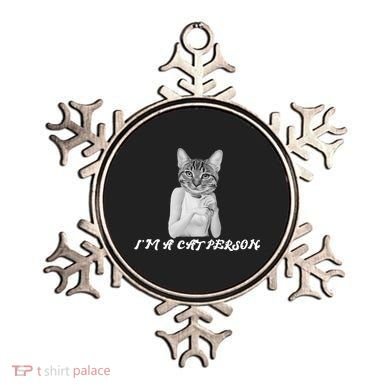 I'm A Cat Person Ornament