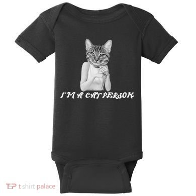 I'm A Cat Person Baby Bodysuit