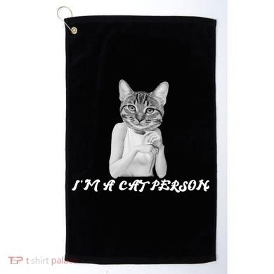I'm A Cat Person Golf Towel