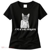 I'm A Cat Person Women's T-Shirt thumb 0