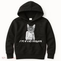 I'm A Cat Person Kids Hoodie thumb 0