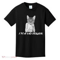 I'm A Cat Person Kids T-Shirt thumb 0