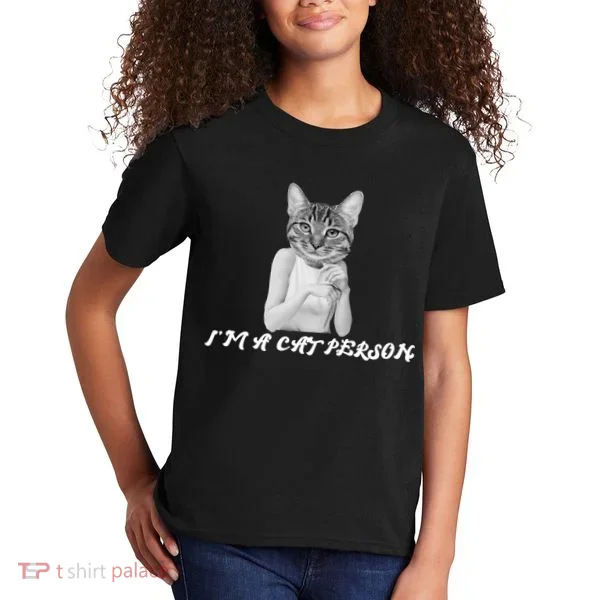 I'm A Cat Person Kids T-Shirt
