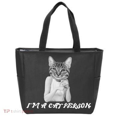 I'm A Cat Person Tote Bag