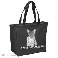 I'm A Cat Person Tote Bag thumb 2
