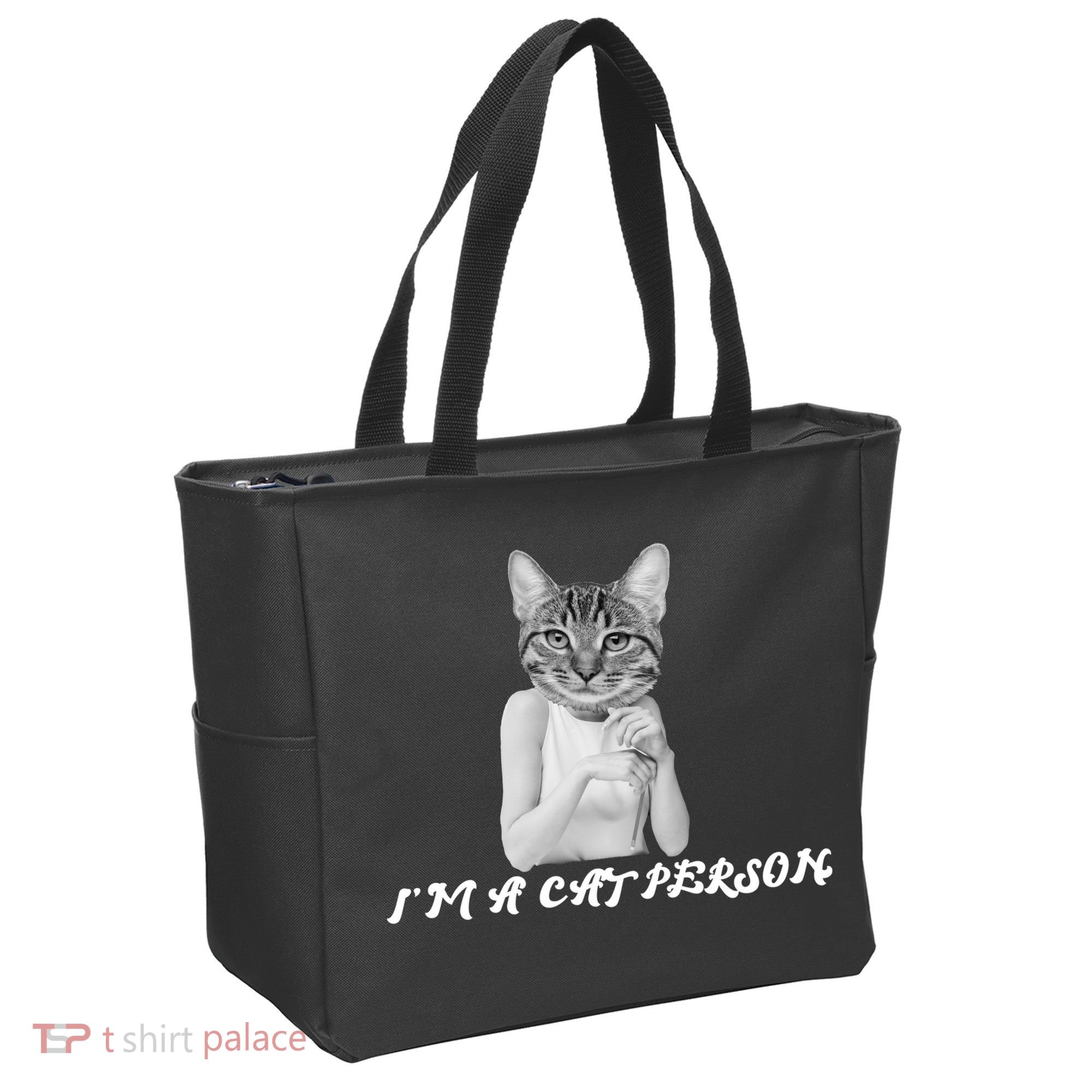I'm A Cat Person Tote Bag