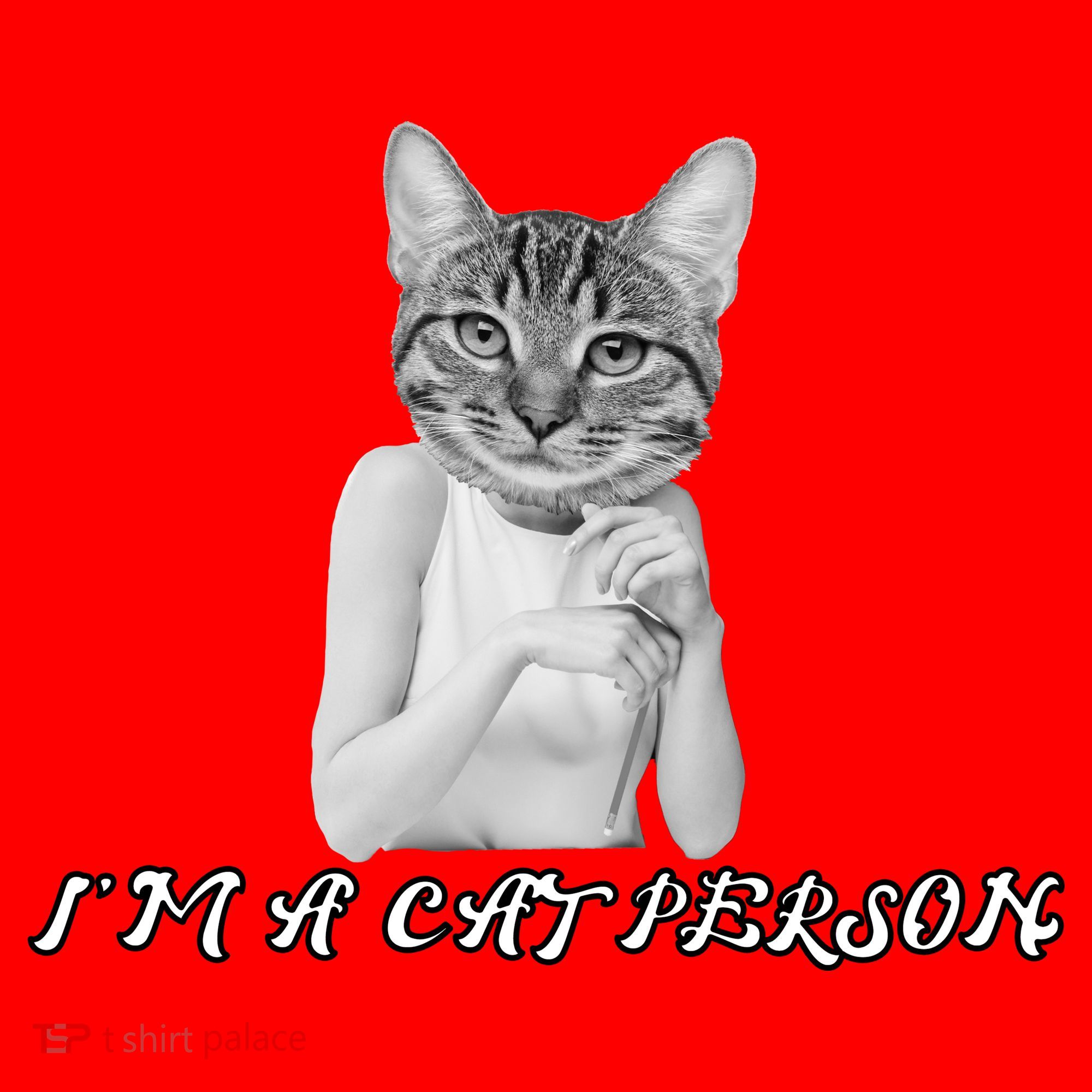 I'm A Cat Person Santa Hat
