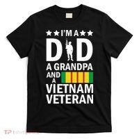 I'm A Dad A Grandpa and A Vietnam Veteran T-Shirt thumb 0