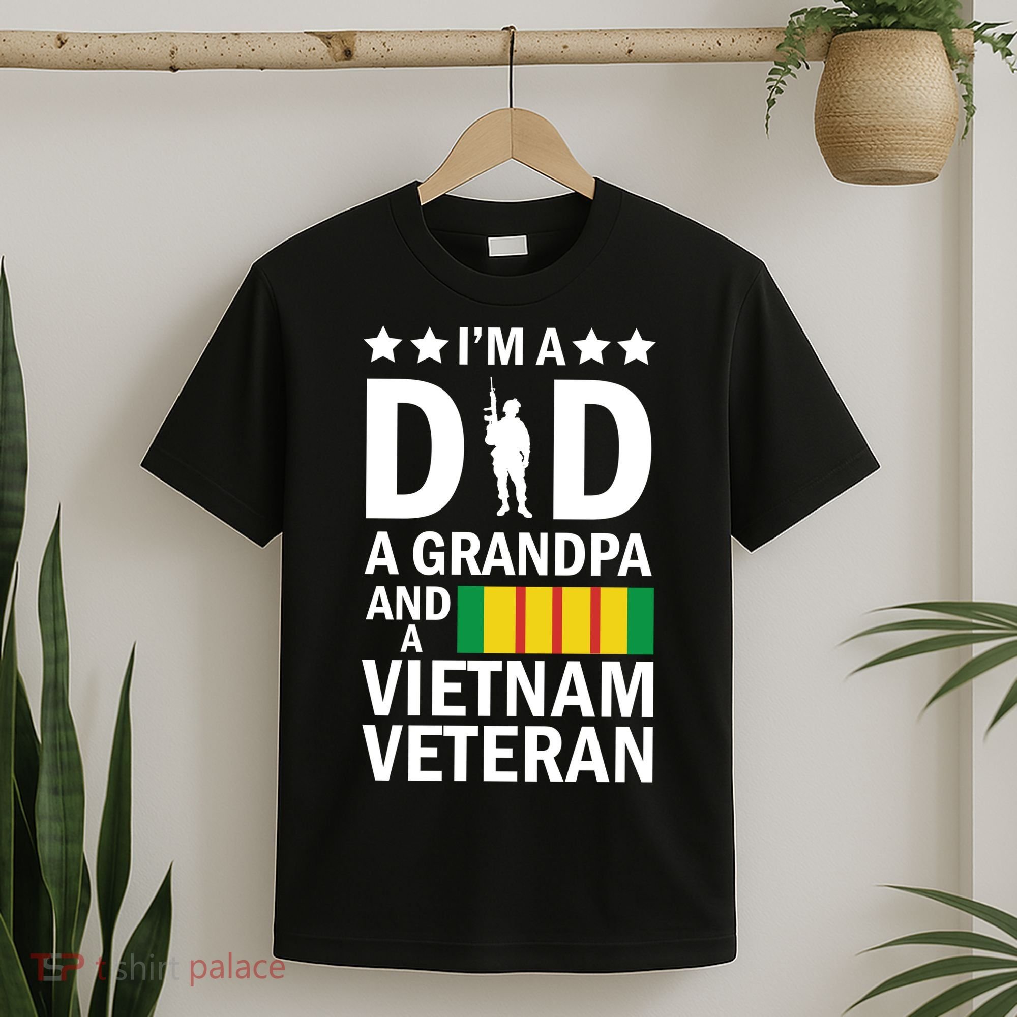 I'm A Dad A Grandpa and A Vietnam Veteran T-Shirt