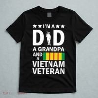 I'm A Dad A Grandpa and A Vietnam Veteran T-Shirt thumb 5